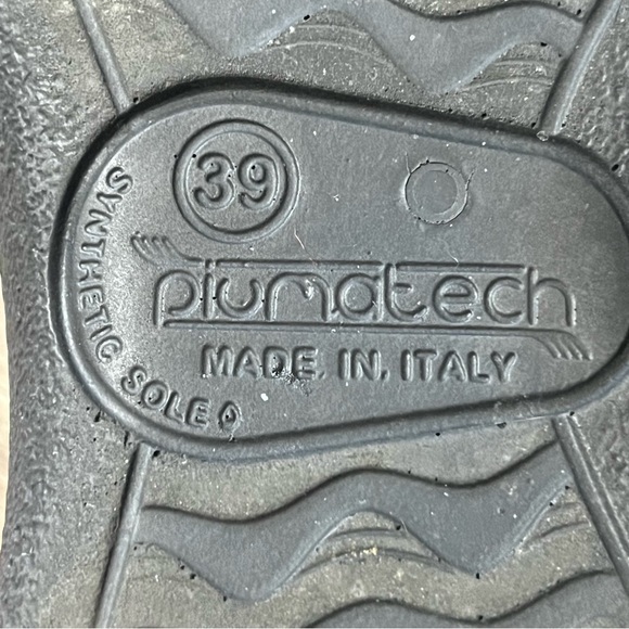 Fly‎ Flot Women 39 Black Mesh PlumTech Covered Full Water Shoes Italy Slip On - Picture 6 of 11